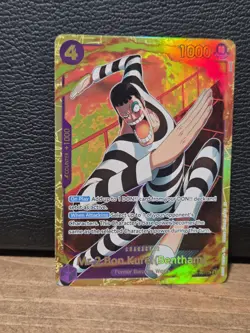 Mr.2 Bon Kurei (Bentham) Bon Clay EB01-061 One Piece Card TCG PRB02 (Reprint) - Image 3