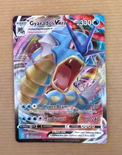 Gyarados VMAX 029/203 Swsh07: Evolving Skies Holo Pokemon TCG Card NM/Mint - Image 1