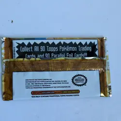 1999 Topps Pokemon TV Animation Edition Trading Card Pack - BLUE LABEL - Image 2