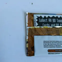 1999 Topps Pokemon TV Animation Edition Trading Card Pack - BLUE LABEL - Image 3