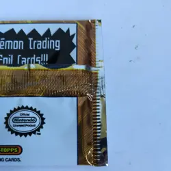 1999 Topps Pokemon TV Animation Edition Trading Card Pack - BLUE LABEL - Image 4