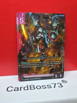 🔥 GQuuuuuuX (Omega Psycommu) Gundam Card Game Dual Impact Legend Rare GD02-038 - Image 2
