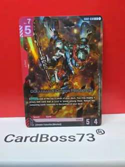 🔥 GQuuuuuuX (Omega Psycommu) Gundam Card Game Dual Impact Legend Rare GD02-038 - Image 4