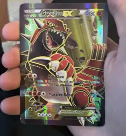 Pokemon TCG XY Primal Clash Groudon EX Full Art Ultra Rare Card 150/160 - Image 1