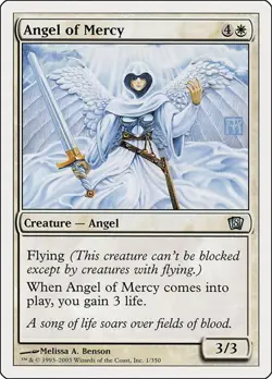 Angel of Mercy 1 MTG 2x NM 8th Edition - Image 1