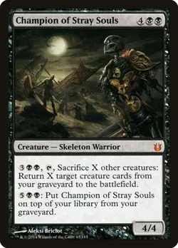 Champion of Stray Souls 63 MTG NM Born of the Gods - Image 1
