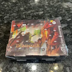 MTG Dominaria Remastered Collector Booster Display 12 Packs sealed Unopened 195166200682 - Image 1