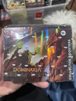 Magic the Gathering MTG - Dominaria Remastered Collector Booster Box - Sealed - Image 1
