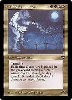 Magic MTG - Axelrod Gunnarson - Legends - FINE - EN - Image 1