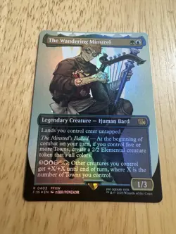 The Wandering Minstrel (Borderless) Final Fantasy Foil - Image 1