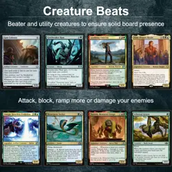 The Wandering Minstrel Magic Gathering Commander Final Fantasy Gate Landfall EDH - Image 4