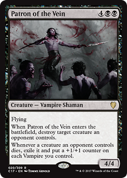 Magic MTG - Patron des veines - Commander 2017 - MINT/NMINT - FR - Image 1