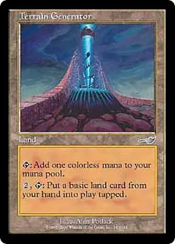 Magic MTG - Terrain Generator - Nemesis - PLAYED - EN - Image 1