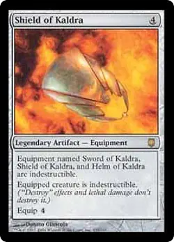 Magic MTG - Bouclier de Kaldra - Sombracier - MINT/NMINT - FR - Image 1