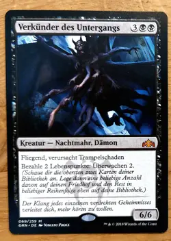 Mtg Magic: Verkunder des Untergangs,Doom Whisperer, DEUTSCH Nearmint Damon - Image 1