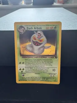 Pokemon TCG Dark Arbok Team Rocket Holo Unlimited Holo Rare - Image 1