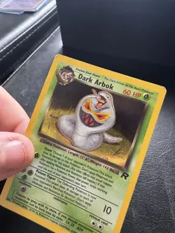 Pokemon TCG Dark Arbok Team Rocket Holo Unlimited Holo Rare - Image 2