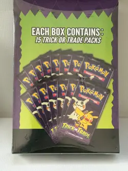 2025 POKEMON HALLOWEEN TRICK OR TRADE LOT OF 6 BOXES WITH 15 BOOSTER PACKS - Image 2