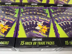 2025 POKEMON HALLOWEEN TRICK OR TRADE LOT OF 6 BOXES WITH 15 BOOSTER PACKS - Image 3