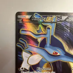NM-Mint Kingdra-EX - 122/124 - Full Art Ultra Rare Pokemon Fates Collide - Image 5