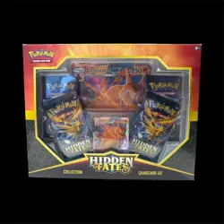 Pokemon TCG Hidden Fates Charizard GX Collection Box - Factory Sealed - English - Image 1