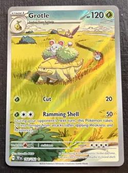 Grotle 164/162 Full Art Rare Temporal Forces NM Near Mint Pokemon TCG - Image 1