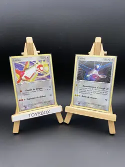 Carte Pokemon Holo Latias 4/10 Et Latios 2/10 / Bloc EX Deck / Poor Abime FR - Image 1