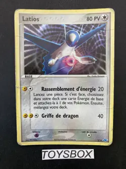 Carte Pokemon Holo Latias 4/10 Et Latios 2/10 / Bloc EX Deck / Poor Abime FR - Image 4
