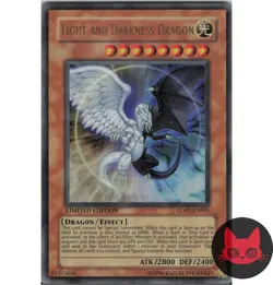 Yugioh Light and Darkness Dragon LDPP-EN001 Ultra Rare Limited Edition NM - Image 1