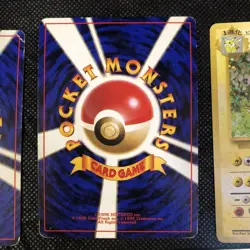 Pokemon Card 5set Raichu No.026 Pichu No.172 Old Back Japanese - Image 5