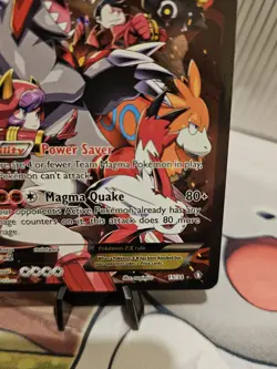 Pokemon TCG Team Magma's Groudon-EX Holofoil Card 15/34 Double Crisis EX/NM - Image 5
