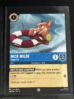 Disney Lorcana Zootopia Theme 8 Card Lot Judy Hopps/Nick Wilde/Gazelle/Jumbo Pop - Image 5