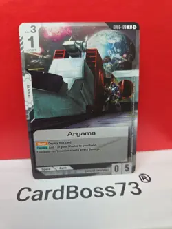 Argama Gundam Card Game . Dual Impact Rare • GD02-129 - Image 2