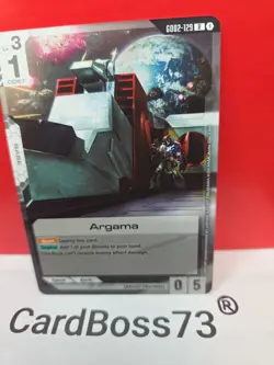 Argama Gundam Card Game . Dual Impact Rare • GD02-129 - Image 3