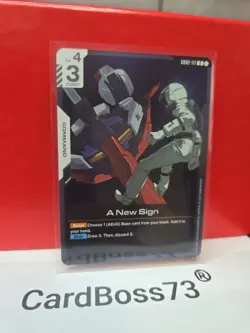 A New Sign Gundam Card Game . Dual Impact- Rare . GD02-117 - Image 4