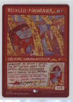 Burning Revelations - Reckless Fireweaver Foil Magic: Secret Lair Drop Series - Image 1