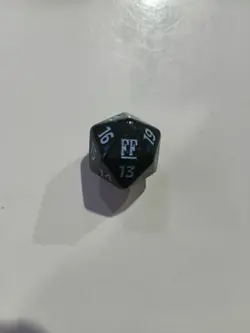 MTG , Final Fantasy, Spindown D20 Prerelease Blue dice - Image 1