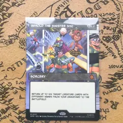 Behold the Sinister Six! Showcase Spider-man Non-Foil MTG NM - Image 1