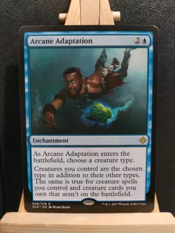 Arcane Adaptation - Ixalan - Rare - NM (see pics) MTG - Image 1