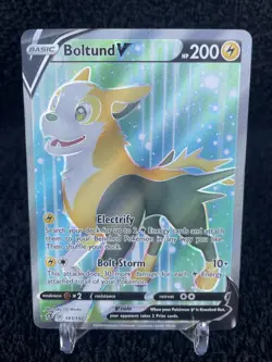 Boltund V Ultra Rare 181/192 Gem Mint 2020 Pokemon Sword And Shield - Image 1