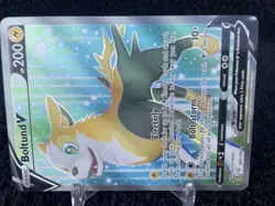 Boltund V Ultra Rare 181/192 Gem Mint 2020 Pokemon Sword And Shield - Image 4