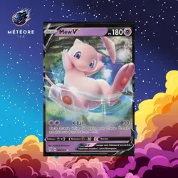 Carte Pokemon Mew V 069/189 Epee & Bouclier Tenebres Embrasees Francais - Image 1