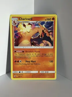 Pokemon TCG Charizard Dragon Majesty 3/70 Non Holo Rare LP - Image 1