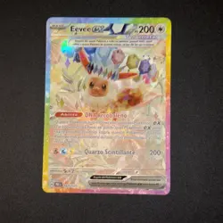 Pokemon Eevee Ex 167/131 Evoluzioni Prismatiche Ita Near Mint Full Art Pre It - Image 2