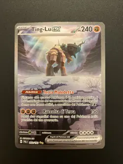 Pokemon Ita Rara Illustrazione Speciale Ting-Lu Ex 263/193 PAL It - Image 1