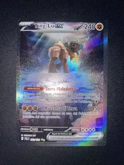 Pokemon Ita Rara Illustrazione Speciale Ting-Lu Ex 263/193 PAL It - Image 2