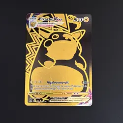 Pokemon Pikachu Vmax Tg29/tg30 Near Mint Nm Ita Origine Perduta Gold Oro Nera - Image 1