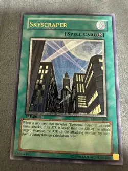 Yu-Gi-Oh Skyscraper CRV-AE048 Ultimate Rare Asian English - Image 1