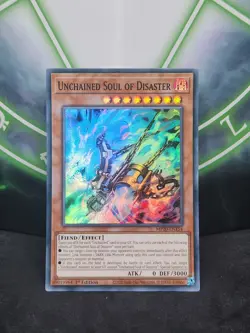 Yugioh Unchained Soul of Disaster MP20-EN154 Super Rare 1st Edition NM - Image 1