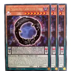 Yu gi oh Set X3 Carte ITA rara Mzmi-it055 re supremo cancello zero - Image 1